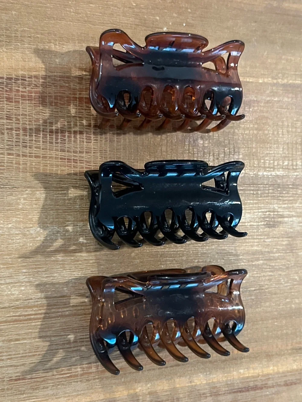 Scunci No Slip Claw Clips - Set of 3